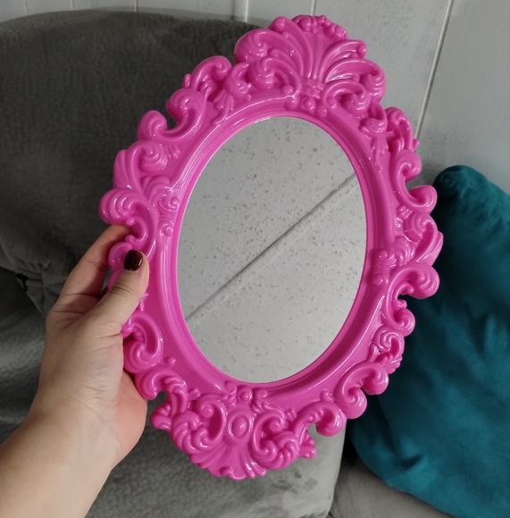 Pink DamaskMirror - Picture 2 of 6